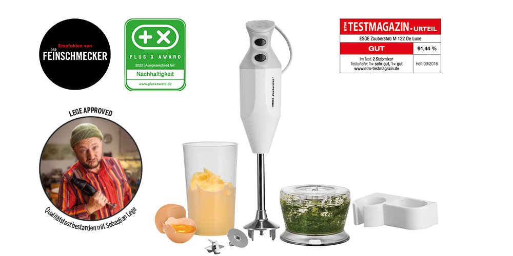 Batidora Unold M 122 De Luxe De Inmersión Blanco