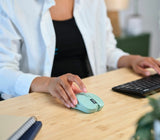 Ratón Inalámbrico Trust Mydo Silent Wireless Hasta 1800 Dpi Verde