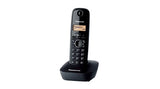 EAN 5025232621651 - Panasonic KX-TG1611 teléfono Teléfono DECT Identificador de llamadas Negro imagen 1