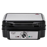 EAN 5905575904973 - Adler AD 3083 gofrera 4 barquillo(s) 1200 W Negro, Plata imagen 2