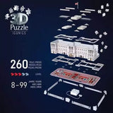 Ravensburger 3d Puzzle Iconics: Buckingham Palace - Mit Licht (216 Teile) 12008031