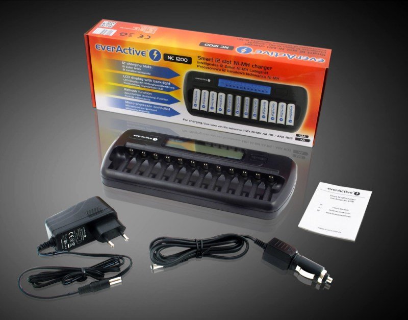 EAN 5902020523833 - Everactive NC-1200 cargador de batería Universal CC imagen 6