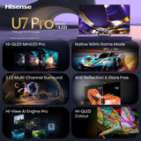 139,7 Cm (55") 3840 X 2160 Pixel Hisense 20018705 16:9 4k Ultra Hd Dled 8 Ms Smarttv Hdmi Vesa 400 X 400 Mm Lan Wifi Speaker