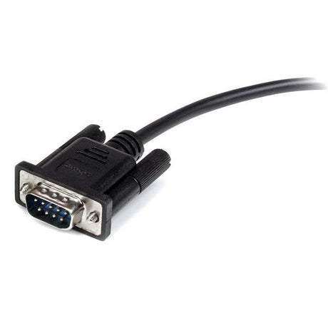 EAN 0065030849029 - StarTech.com MXT10050CMBK cable de serie Negro 0,5 m DB-9 imagen 3