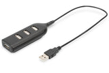 EAN 4016032285373 - Digitus AB-50001-1 hub de interfaz 480 Mbit/s Negro imagen 1