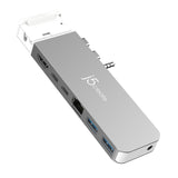J5create Jcd395-N Concentrador 4k60 Elite Pro Usb4® Con Equipo Magsafe®