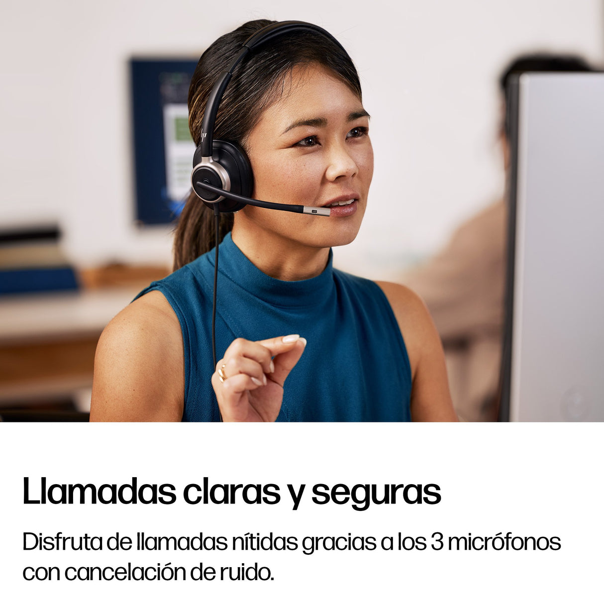 EAN 0199251821813 - HP Poly Mission 815 Monaural USB Wired Headset Alámbrico Diadema Negro imagen 4