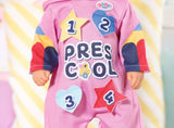Pelele De Muñeca Baby Born Kindergarten Romper+Badges