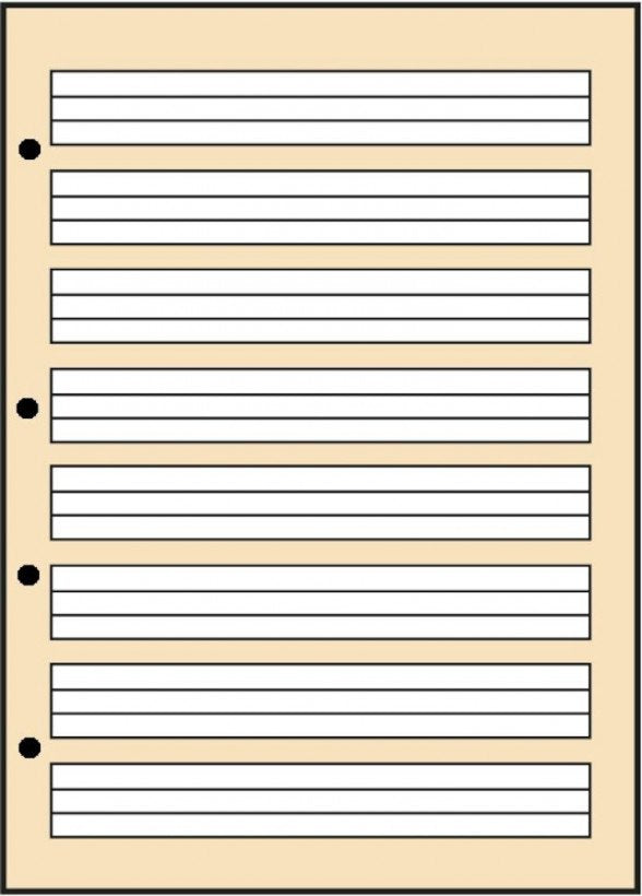 Oxford Arbeitsblock Classi Din A4 Rayado Lineatur 1, 50 Hojas