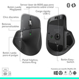 EAN 5099206133143 - Logitech MX Master 4 for Business ratón Oficina mano derecha RF Wireless + Bluetooth Laser 8000 DPI imagen 22