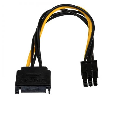 Akyga Ak-Ca-30 Adapter Sata Pci-Express 6-Pin 15 Cm