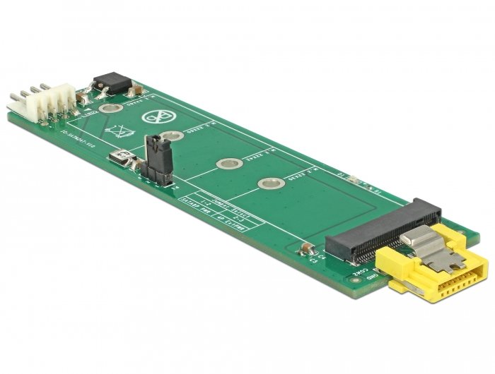 Delock 63917 Convertidor Sata 8 Pines De Potencia Hembra> Ranura M.2 Key B