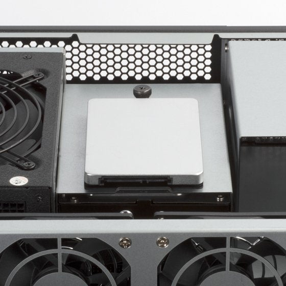 Bandeja Silverstone Rm23-502 2,5/3,5/5,25" Para Disco Duro Negro, Plata