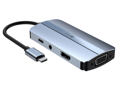 EAN 8436588882653 - Leotec LEDS04 base para portátil y replicador de puertos Acoplamiento USB 3.2 Gen 1 (3.1 Gen 1) Type-C Gr imagen 1