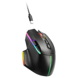 Mouse Mars Gaming Wireless Y Bluetooth Mmw-Vector Tri-Mode 2.4g Ghz Bt 5.4 Usb-C 7 Botones 12000 Dpi