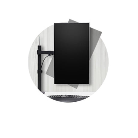 EAN 0085896554080 - Kensington K55408WW soporte para monitor 86,4 cm (34") Escritorio Negro imagen 10