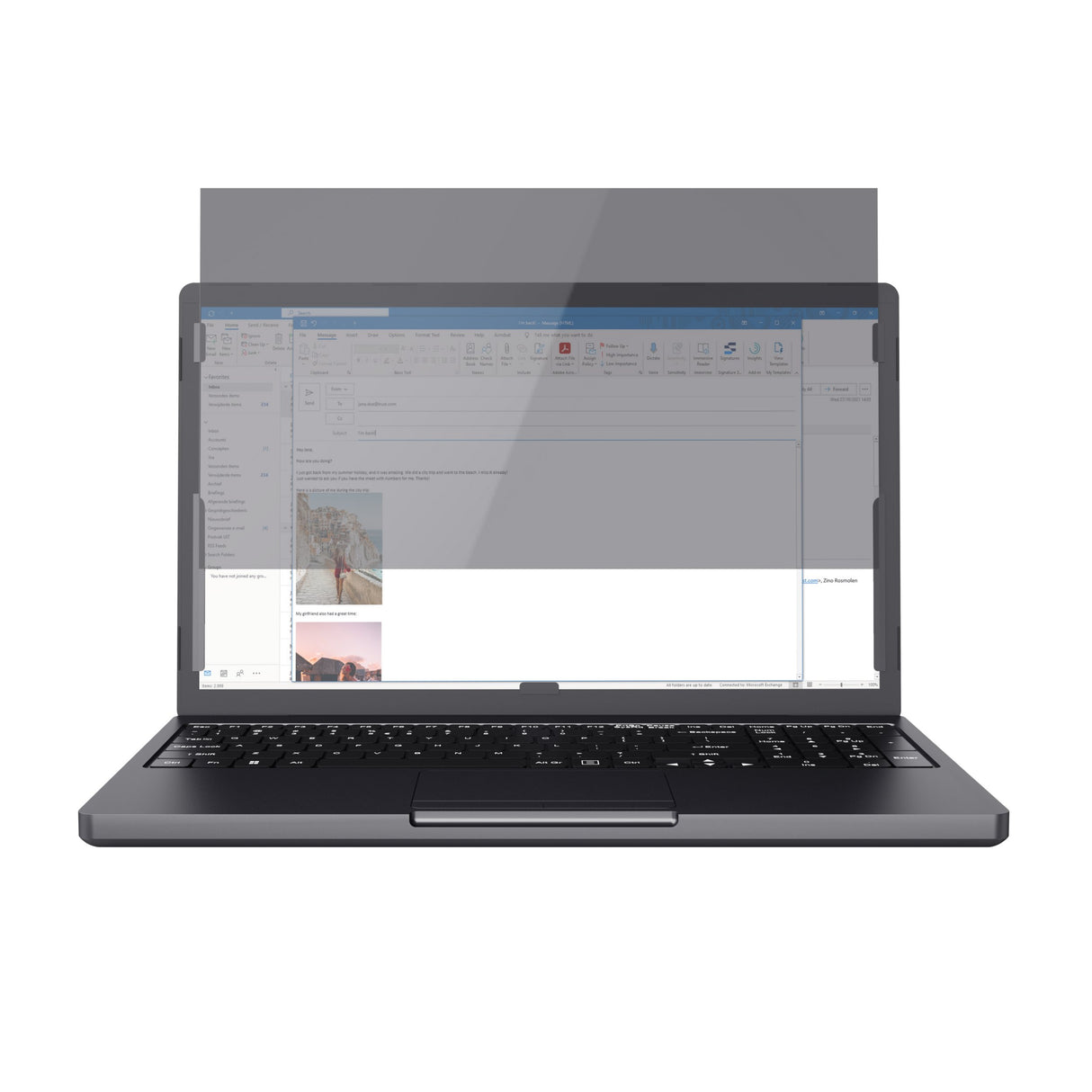 EAN 8713439251951 - Trust Primo 39,6 cm (15.6") Pantalla/Portátil Filtro de privacidad para pantallas sin marco imagen 3