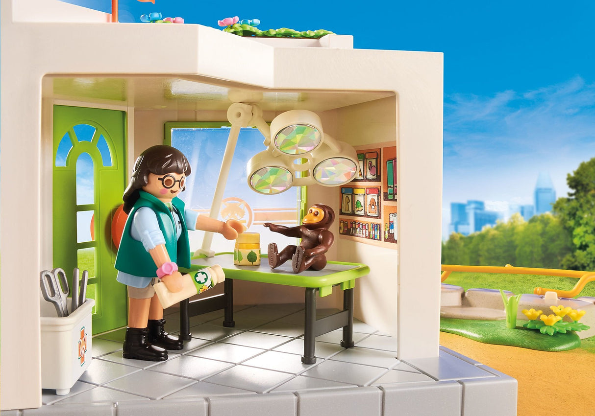 Playmobil 70900 Zoo Vet Practice Juguete De Construcción 70900