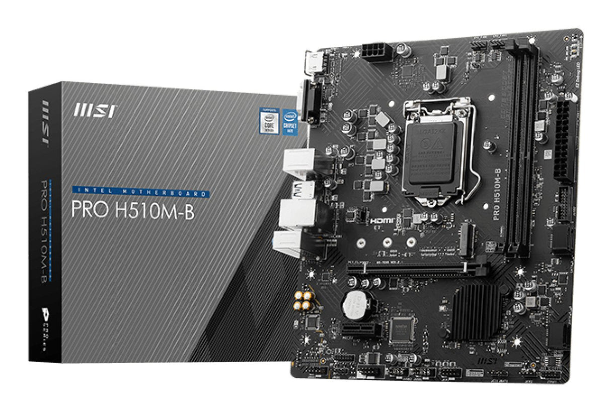 EAN 4711377078870 - MSI PRO H510M-B placa base Intel H470 LGA 1200 (Socket H5) micro ATX imagen 1