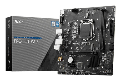 EAN 4711377078870 - MSI PRO H510M-B placa base Intel H470 LGA 1200 (Socket H5) micro ATX imagen 1