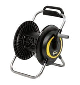 EAN 4066529016126 - Kärcher 2.645-371.0 carrete de manguera de jardín Carrete de pie Negro, Amarillo imagen 1