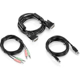 Trendnet Tk-Cd10 Cable Para Video, Teclado Y Ratón (Kvm) 3 M Negro