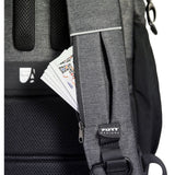 Mochila Port Designs 170401 16" Negro, Gris