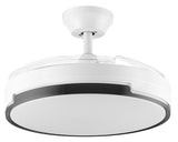 Orbegozo Cp 134105 Ventilador De Techo Elegance Eficiente Y Silencioso - Aspas Retractiles - Motor Dc - Luz Led - Mando