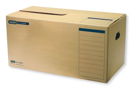 EAN 4002030129658 - Elba 100421124 archivador organizador Caja de cartón Marrón claro imagen 1