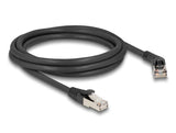Delock Rj45 Cable De Red Cat.6a S/Ftp Macho A Macho Gerade 2 M Negro