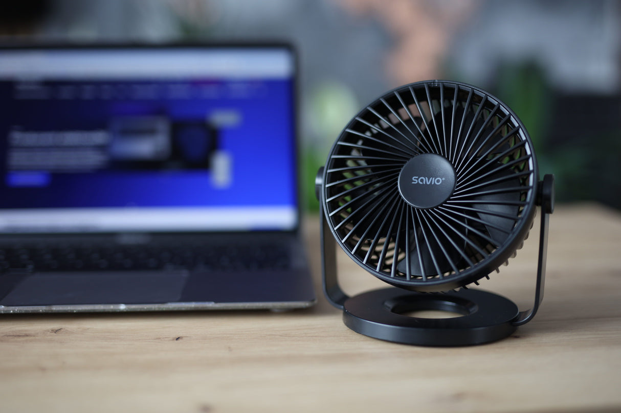 EAN 5901986048589 - Savio AD-01 ventilador Negro imagen 8