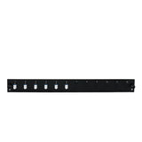 Efb Bestckte 12 Port Frontblende Mit 6 X Lc Duplex Kupplung Os2 Vertikal, Grau