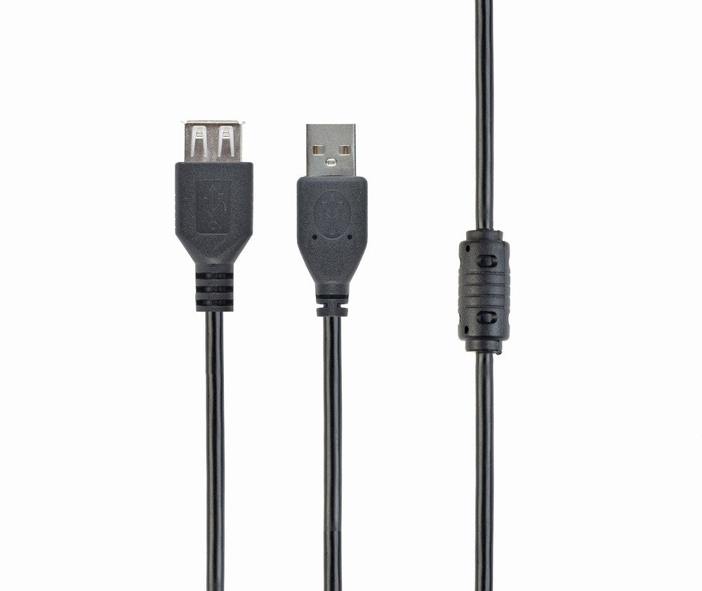 EAN 8716309052115 - Gembird 3m USB 2.0 A M/FM cable USB USB A Negro imagen 1