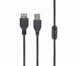 EAN 8716309052115 - Gembird 3m USB 2.0 A M/FM cable USB USB A Negro imagen 1