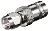 EAN 4040849118562 - Goobay 11856 cambiador de género para cable SMA BNC Plata imagen 1