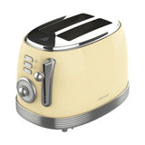 Tostador Cecotec Toast&Taste 800 Vintage Light 850w Amarillo Claro