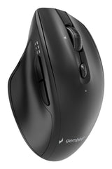 Gembird Dual-Mode 6-Button Wireless Mouse 2.4g + Bt Black