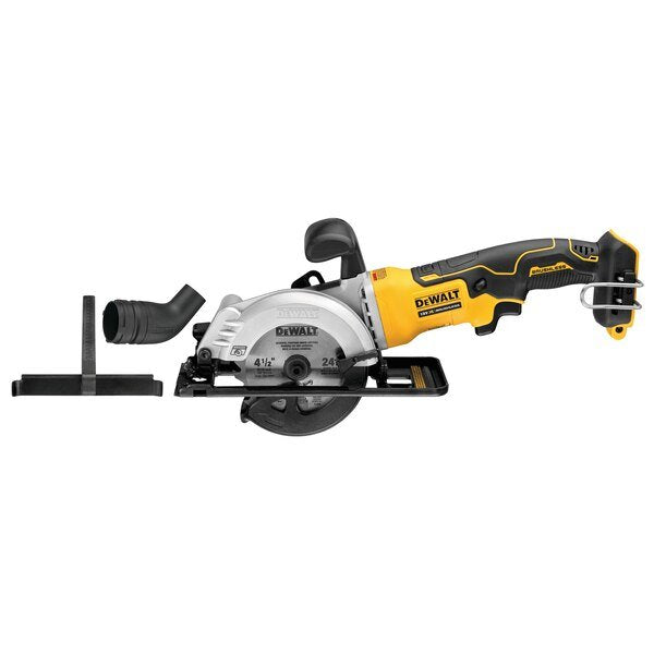 EAN 5035048726907 - DeWALT DCS571NT-XJ sierra circular portátil 11,5 cm Amarillo 4500 RPM imagen 3