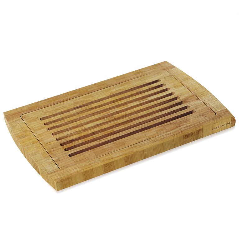 Tabla  Zassenhaus Para Cortar Pan Bambú 42x28x2cm