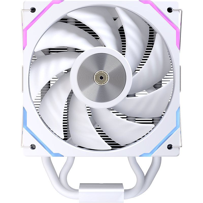 EAN 6977277369205 - Einarex EXAC-GL-100-R-W sistema de refrigeración para ordenador Procesador Refrigerador de aire 12 cm Bla imagen 4