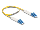 Delock Lwl Cable Lc Duplex A Lc Duplex Singlemode Os2 Winkelbar 0,5 M