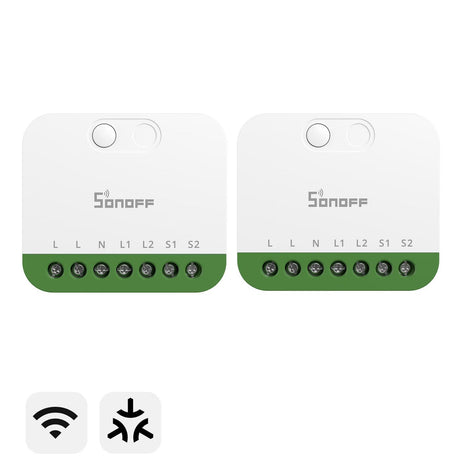 EAN 6920075743623 - Sonoff MINI DUO Inalámbrico y alámbrico Blanco imagen 3