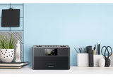 Kenwood Cr-M80dab Dab+ Radio, Grosses Tft Farbdisplay, Bluetooth Negro