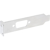Soporte De Ranura De Perfil Bajo Inline Con Orificio Para Conector Db9