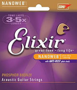 Elixir 16002 Phosphor Bronze Extra Light Nw - Acoustic Guitar Strings (1047)