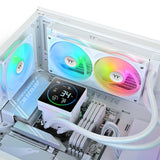Refrigeración Líquida Cpu K Thermaltake Th240-S V3 Argb Sync Aio Snow Edition