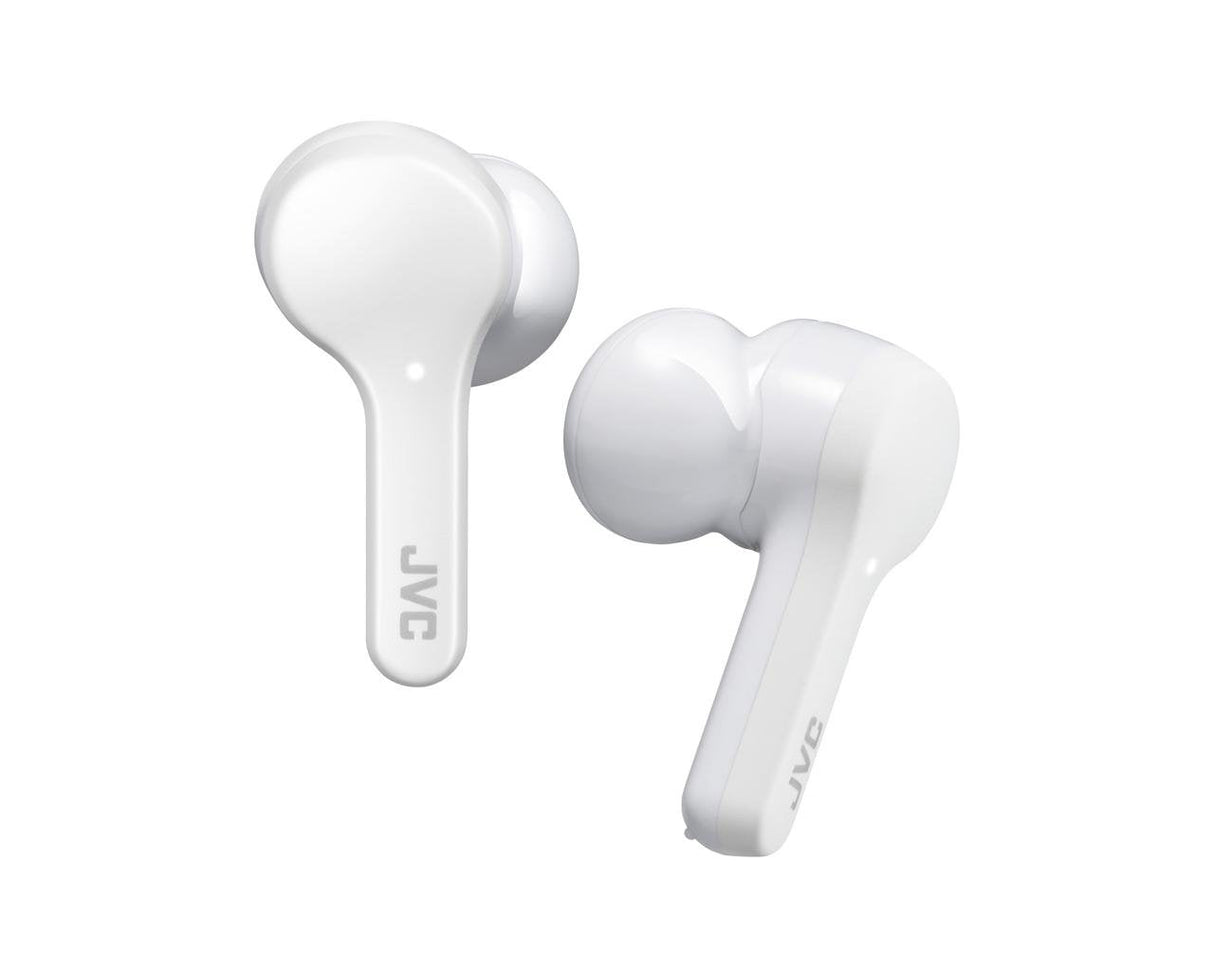 Auriculares Bluetooth Jvc Ha-A8t Con Estuche De Carga Autonomía 6h Blancos