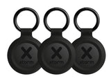 Xtorm Traveltag Android/Iphone 3er-Pack Ip64 Schwarz