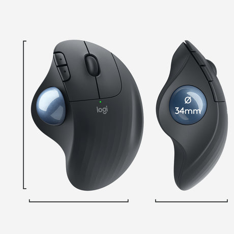 EAN 5099206092273 - Logitech 910-005872 ratón Oficina mano derecha RF Wireless + Bluetooth Trackball 2000 DPI imagen 14
