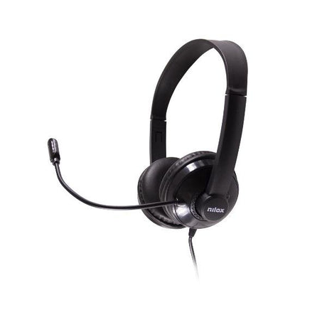 EAN 8436556146176 - Nilox ACOUSTIC USB HEADPHONE Alámbrico Dentro de oído Negro, Gris imagen 4